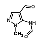 CAS#: 188998-35-8， N-(4-Formyl-1-Methyl-1H-Pyrazol-5-Yl)Formamide