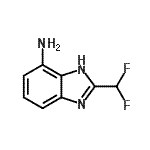 CAS 登录号：189045-41-8， 2-(二氟甲基)-1H-苯并咪唑-4-胺