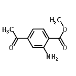 CAS 登录号：189063-57-8， 甲基4-乙酰基-2-氨基苯甲酸酯