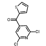 CAS 登录号：189100-33-2， (2,6-二氯-4-吡啶基)(2-噻吩基)甲酮