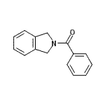 CAS 登录号：18913-39-8， 1,3-二氢-2H-异吲哚-2-基(苯基)甲酮