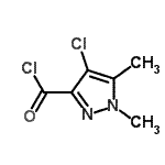 CAS#: 189224-46-2， 4-Chloro-1,5-Dimethyl-1H-Pyrazole-3-Carbonyl Chloride