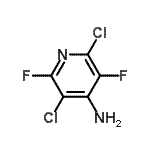 CAS#: 189281-60-5， 2,5-Dichloro-3,6-Difluoro-4-Pyridinamine