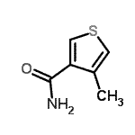 CAS#: 189330-32-3， 4-Methyl-3-Thiophenecarboxamide