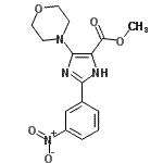 CAS#: 189453-57-4， Methyl 4-(4-Morpholinyl)-2-(3-Nitrophenyl)-1H-Imidazole-5-Carboxylate