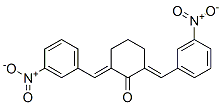 structure of CAS# 18977-36-1, 2,6-Bis(3-Nitrobenzylidene)Cyclohexan-1-One;(2E,6E)-2,6-Bis[(3-Nitrophenyl)Methylidene]Cyclohexan-1-One;2,6-Bis[(3-Nitrophenyl)Methylene]Cyclohexan-1-One;(2E,6E)-2,6-Bis[(3-Nitrophenyl)Methylene]Cyclohexan-1-One