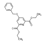 CAS#: 18986-14-6， Diethyl 4-(Benzyloxy)-2,6-Pyridinedicarboxylate