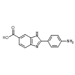 CAS#: 190121-99-4， 2-(4-Aminophenyl)-1H-Benzimidazole-6-Carboxylic Acid
