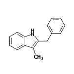 CAS#: 19013-50-4， 2-Benzyl-3-Methyl-1H-Indole
