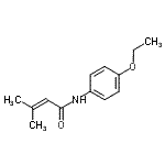 CAS#: 190191-42-5， N-(4-Ethoxyphenyl)-3-Methyl-2-Butenamide