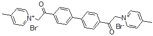 CAS#: 19035-84-8, 1,1'-(4,4'-Biphenylylenebis(2-Oxoethylene))Di-4-Picolinium Dibromide