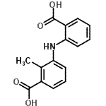 CAS#: 190379-82-9， 3-[(2-Carboxyphenyl)Amino]-2-Methylbenzoic Acid