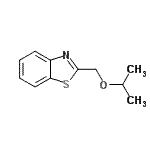 CAS#: 190384-95-3， 2-(Isopropoxymethyl)-1,3-Benzothiazole