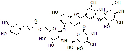 CAS#: 190511-77-4， Albireodelphin A