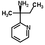 CAS#: 190524-24-4， (2S)-2-(2-Pyridinyl)-2-Butanamine