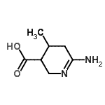 CAS#: 190909-27-4， 6-Amino-4-Methyl-2,3,4,5-Tetrahydro-3-Pyridinecarboxylic Acid