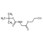 CAS#: 191274-40-5， 2-Hydroxyethyl N-{[(2-Methyl-2-Propanyl)Oxy]Carbonyl}Glycinate