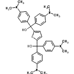 CAS#: 191282-20-9， 2,5-Thienediylbis{Bis[4-(Dimethylamino)Phenyl]Methanol}