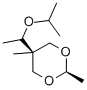 CAS#: 19131-74-9， 5beta-(1-Isopropoxyethyl)-2beta,5alpha-Dimethyl-1,3-Dioxane