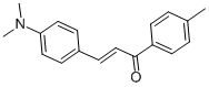 structure of CAS# 19132-98-0, 4-Dimethylamino-4'-Methylchalcone;3-(4-Dimethylaminophenyl)-1-(4-Methylphenyl)Prop-2-En-1-One;Zinc03897280;3-(4-(Dimethylamino)Phenyl)-1-(4-Methylphenyl)-2-Propen-1-One