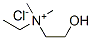 CAS#: 19147-34-3， Ethyl(2-Hydroxyethyl)Dimethylammonium Chloride