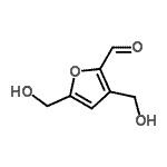 CAS#: 191487-05-5， 3,5-Bis(Hydroxymethyl)-2-Furaldehyde