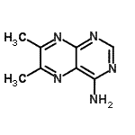 CAS#: 19152-94-4， 6,7-Dimethyl-4-Pteridinamine