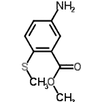 CAS#: 191604-71-4， Methyl 5-Amino-2-Methylsulfanyl-Benzoate