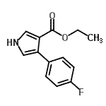 CAS#: 191668-10-7， Ethyl 4-(4-Fluorophenyl)-1H-Pyrrole-3-Carboxylate