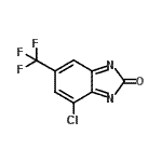 CAS#: 191847-82-2， 4-Chloro-6-(Trifluoromethyl)-2H-Benzimidazol-2-One