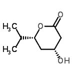 CAS#: 191917-34-7， (4R,6R)-4-Hydroxy-6-Isopropyltetrahydro-2H-Pyran-2-One