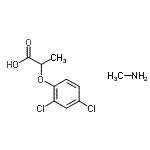 CAS#: 19198-58-4， methylammonium 2-(2,4-dichlorophenoxy)propionate