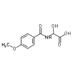 CAS#: 191997-97-4， Hydroxy[(4-Methoxybenzoyl)Amino]Acetic Acid