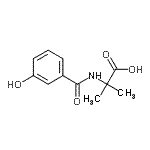 CAS#: 192046-60-9， N-(3-Hydroxybenzoyl)-2-Methylalanine