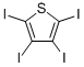 structure of CAS# 19259-11-1, Tetraiodothiophene;4-17-00-00255 (Beilstein Handbook Reference);Brn 0118445