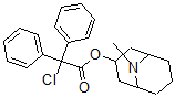 CAS#: 1927-14-6， alpha-Chloro-alpha,alpha-Diphenylacetic Acid (1beta,5beta)-9-Methyl-9-Azabicyclo[3.3.1]Nonan-3beta-Yl Ester