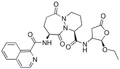 CAS#: 192755-52-5， (1S,9S)-N-[(2R,3S)-2-Ethoxy-5-Oxooxolan-3-Yl]-9-(Isoquinoline-1-Carbonylamino)-6,10-Dioxo-2,3,4,7,8,9-Hexahydro-1H-Pyridazino[1,2-a]Diazepine-1-Carboxamide