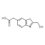 CAS#: 192801-39-1， [2-(Hydroxymethyl)-1,3-Benzothiazol-6-Yl]Acetic Acid