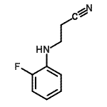 CAS#: 192811-51-1， 3-[(2-Fluorophenyl)Amino]Propanenitrile