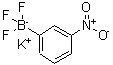 structure of CAS# 192863-40-4, Potassium Trifluoro(3-Nitrophenyl)Borate(1-);[192863-40-4];3-Nitrophenyltrifluoroborate potassium salt;MFCD03701627