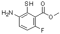 CAS#: 192948-04-2， Methyl 3-Amino-6-Fluoro-2-Sulfanylbenzoate