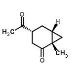CAS#: 193023-36-8， (1S,4R,6R)-4-Acetyl-1-Methylbicyclo[4.1.0]Heptan-2-One