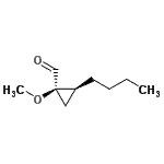 CAS#: 193070-58-5， (1R,2S)-2-Butyl-1-Methoxycyclopropanecarbaldehyde