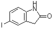 结构式 CAS# 193354-13-1, 5-碘-1,3-二氢-2H-吲哚-2-酮