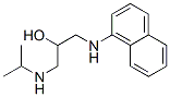 CAS 登录号：19343-23-8， 1-(异丙基氨基)-3-(1-萘基氨基)-2-丙醇