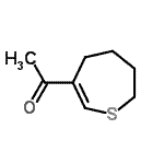 CAS#: 193561-38-5， 1-(4,5,6,7-Tetrahydro-3-Thiepinyl)Ethanone