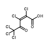 CAS#: 19360-02-2, (2Z)-2,3,5,5,5-Pentachloro-4-Oxo-2-Pentenoic Acid