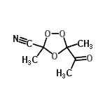 CAS#: 194021-87-9， 5-Acetyl-3,5-Dimethyl-1,2,4-Trioxolane-3-Carbonitrile