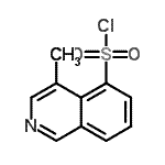 CAS#: 194032-16-1， 4-Methyl-5-Isoquinolinesulfonyl Chloride