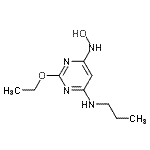CAS 登录号：194152-20-0， N-(2-乙氧基-6-丙基氨基-嘧啶-4-基)羟胺